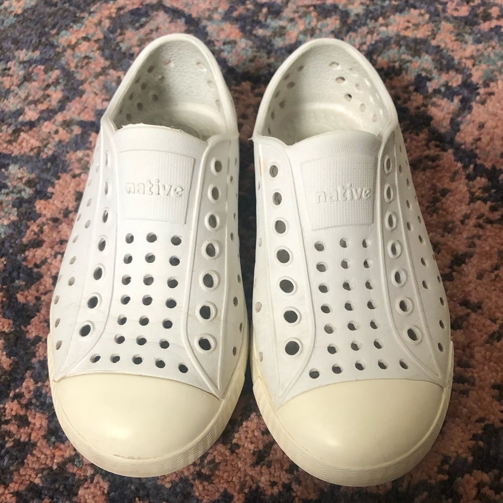 Toddler Native White Shoes